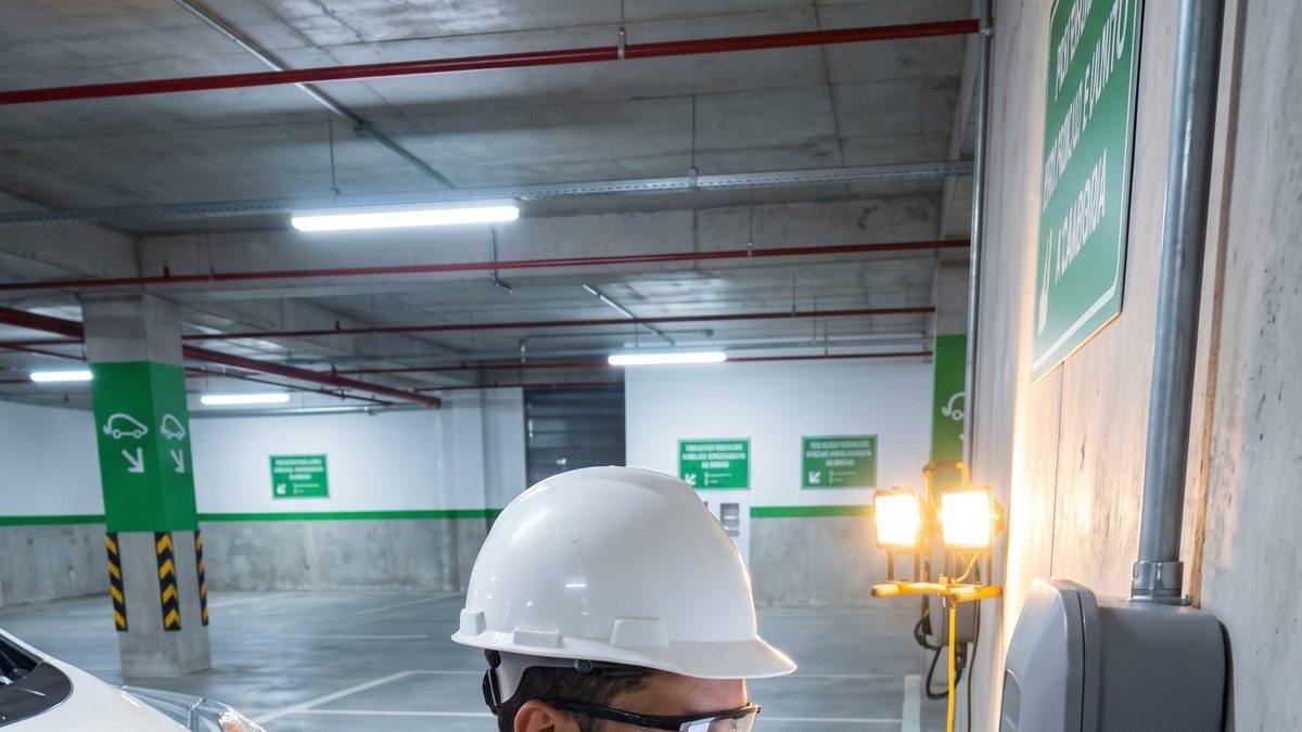 Instalação de wallbox para carro elétrico em Blumenau